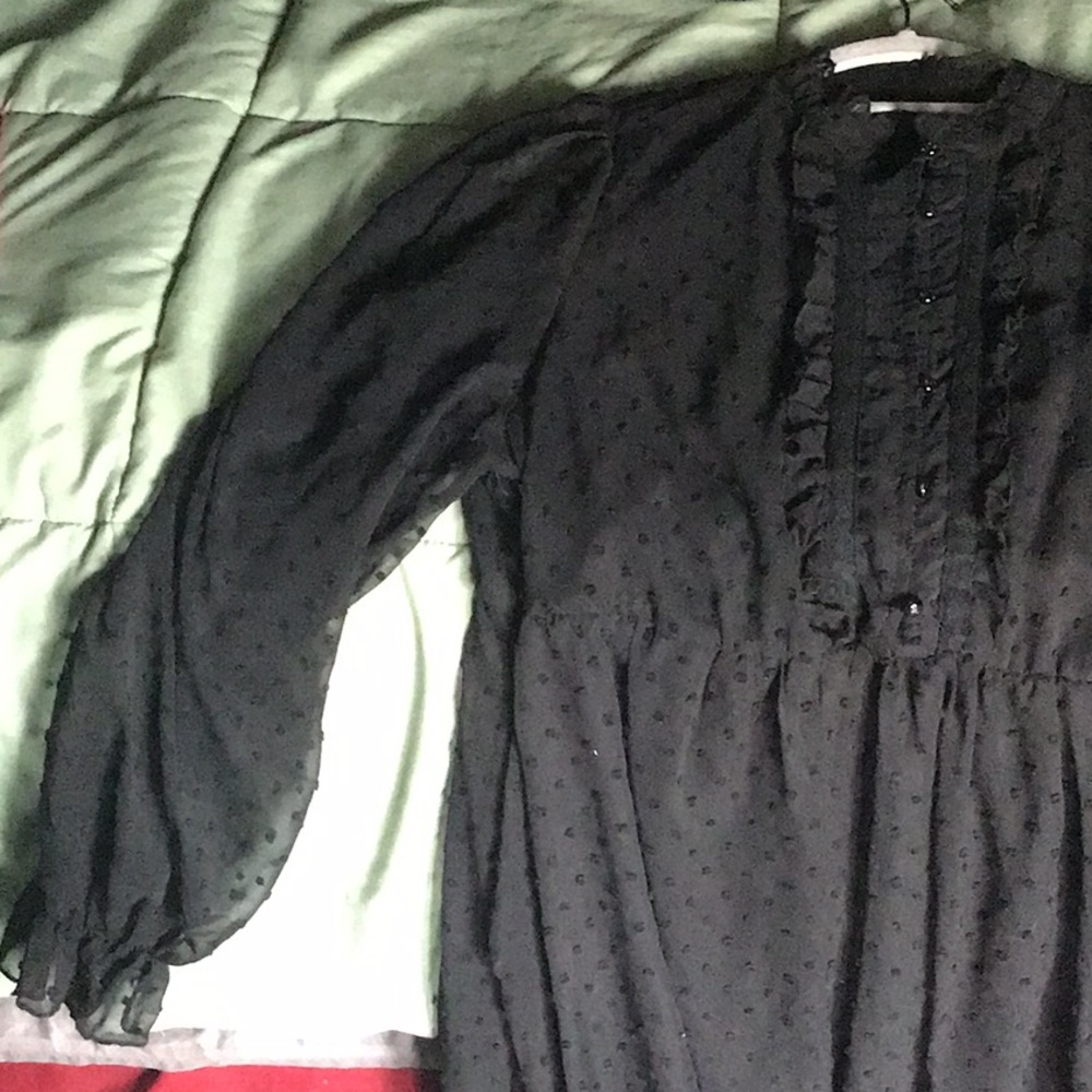 Elegant Black Women's Dress